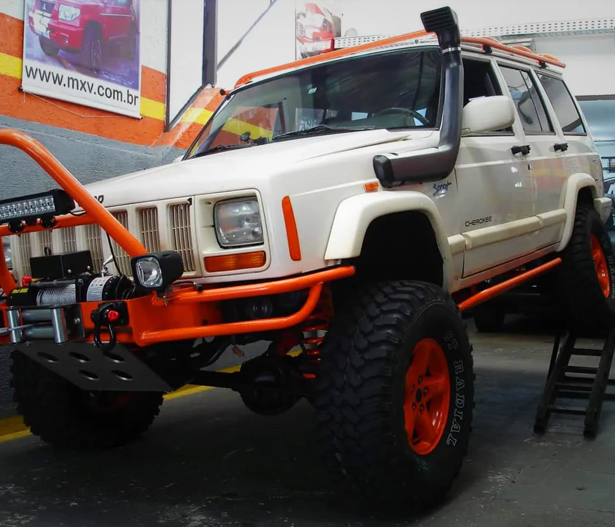 Snorkel OGZ — Jeep Cherokee Sport