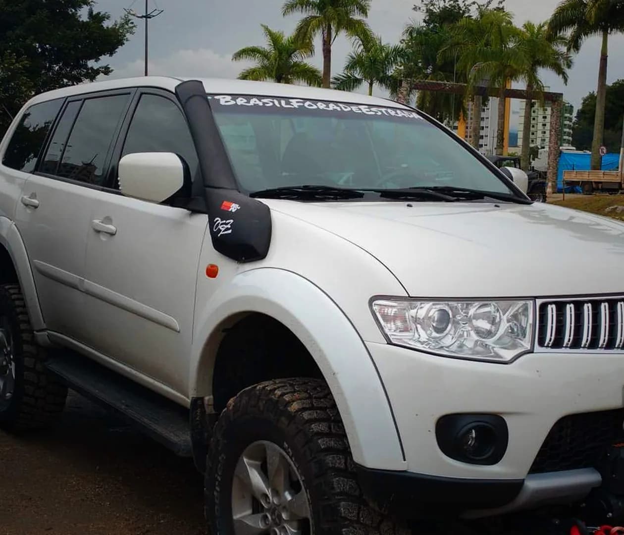 Snorkel OGZ — Mitsubishi Dakar