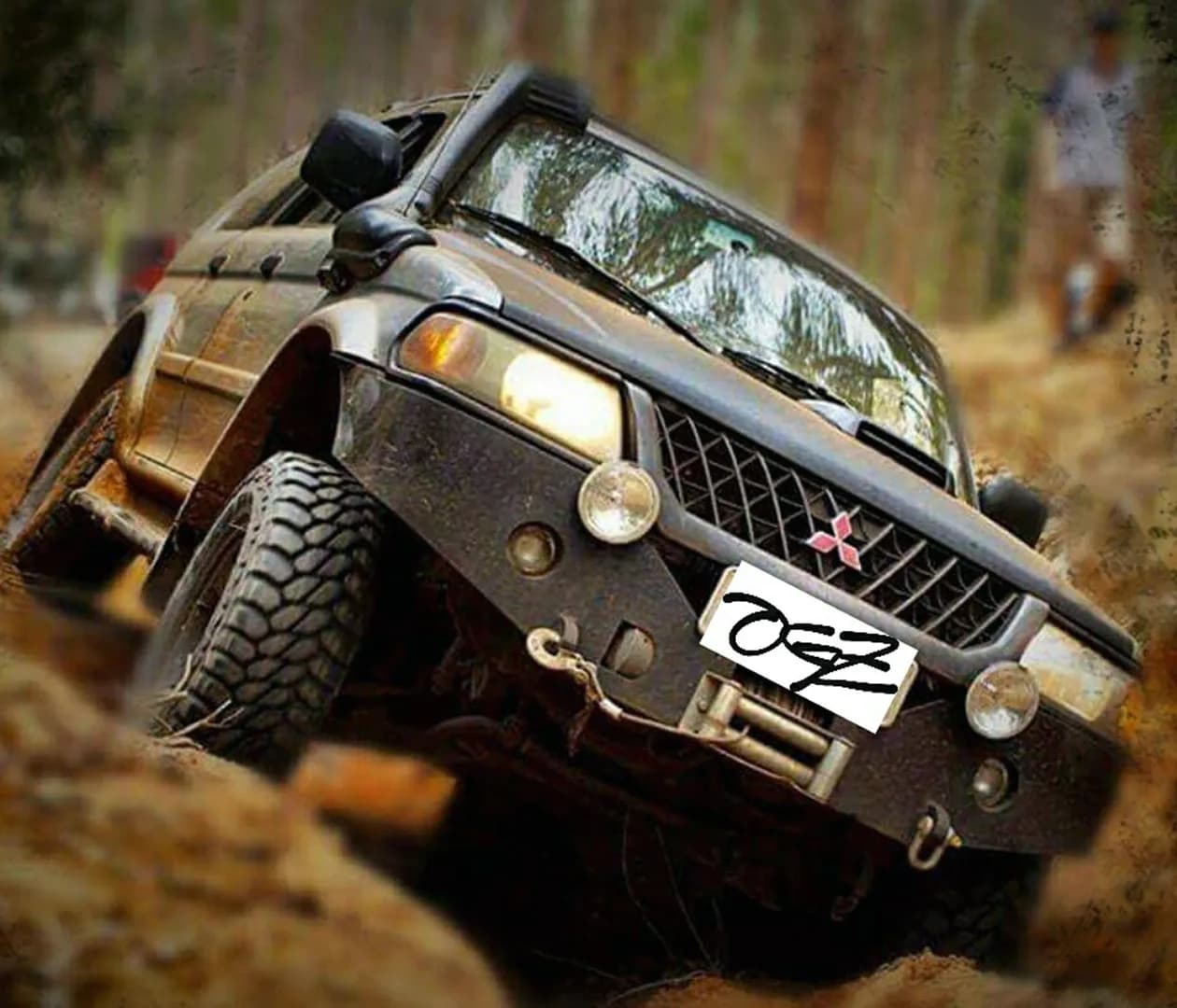 Snorkel OGZ — Mitsubishi Pajero Sport