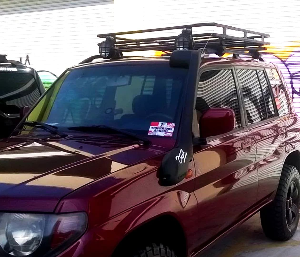 Snorkel OGZ — Mitsubishi Pajero TR4 (até 2009)