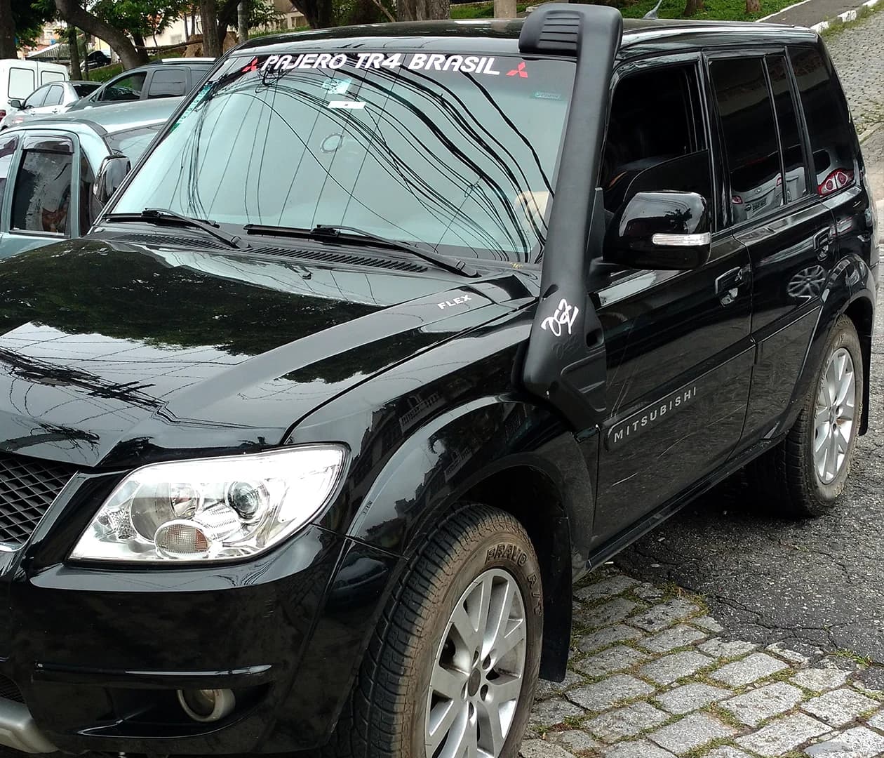 Snorkel OGZ — Mitsubishi Pajero TR4