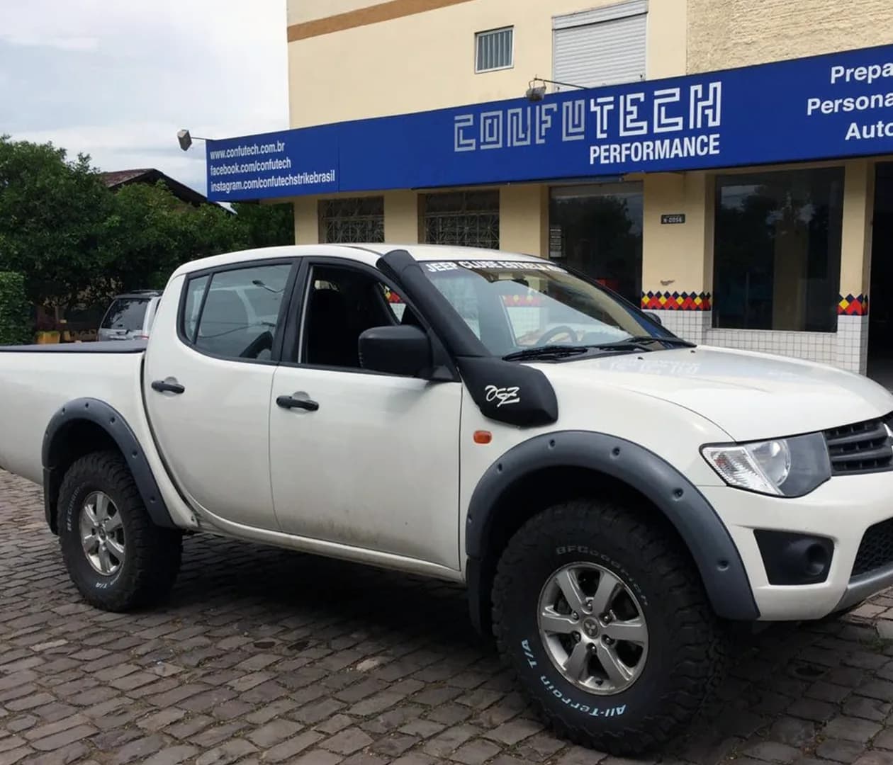 Snorkel OGZ — Mitsubishi Triton sem cabeça (2010-2017)